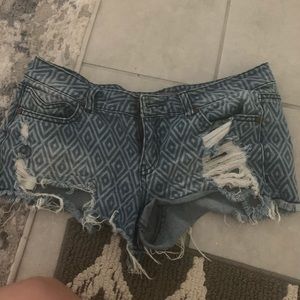 Jean shorts